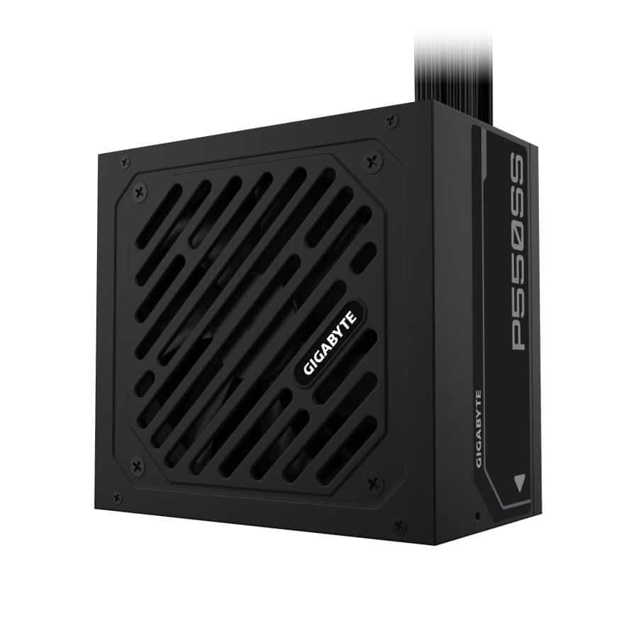 GIGABYTE P550SS power supply unit 550 W 20+4 pin ATX Zwart - Afbeelding 3