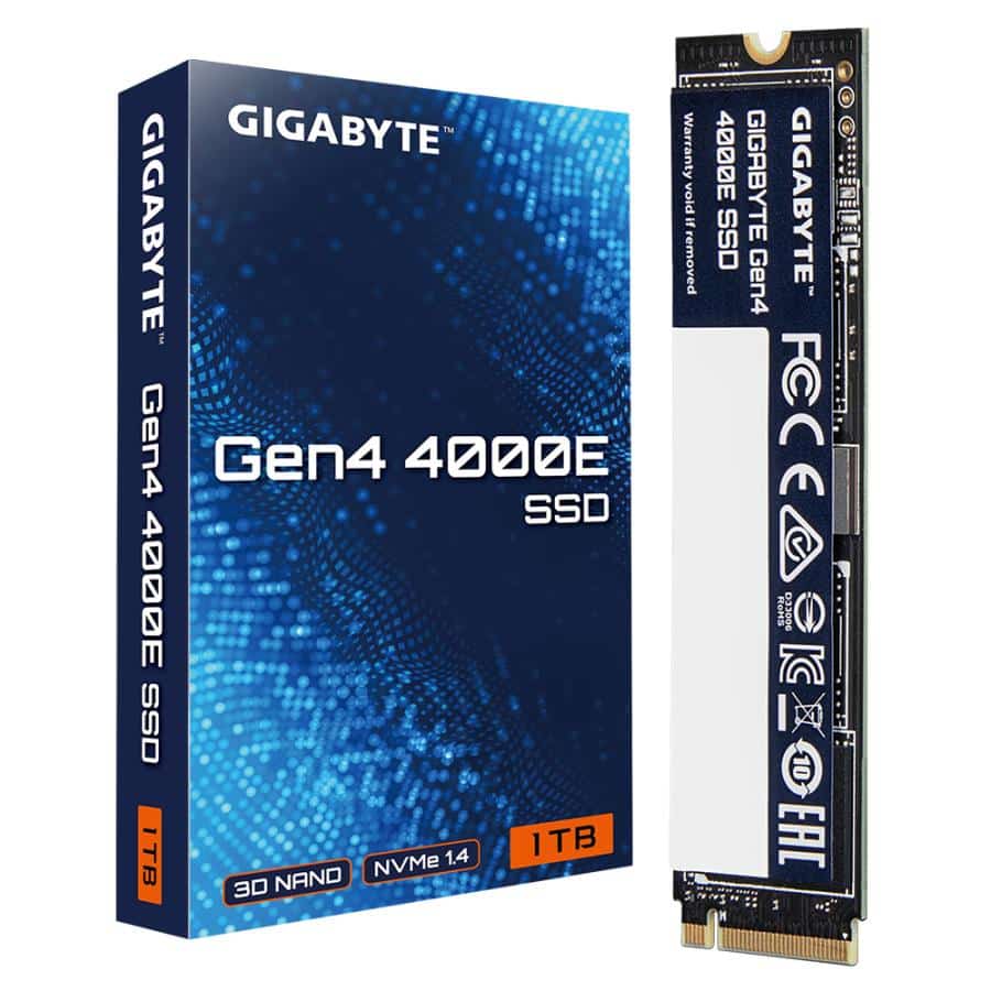 GIGABYTE Gen4 4000E 1 TB M.2 PCI Express 4.0 NVMe 3D NAND - Afbeelding 6