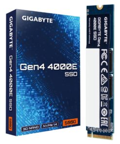 GIGABYTE Gen4 4000E 500 GB M.2 PCI Express 4.0 NVMe 3D NAND - Afbeelding 6