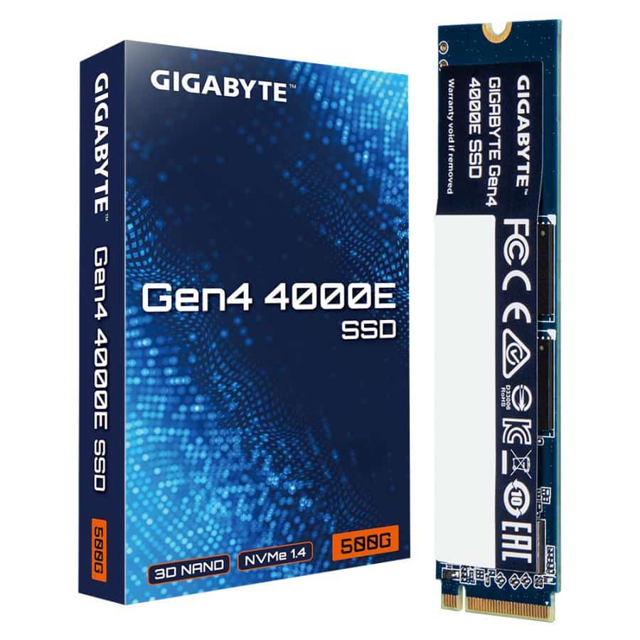 GIGABYTE Gen4 4000E 500 GB M.2 PCI Express 4.0 NVMe 3D NAND - Afbeelding 6