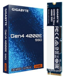 GIGABYTE Gen4 4000E 250 GB M.2 PCI Express 4.0 NVMe 3D NAND - Afbeelding 6