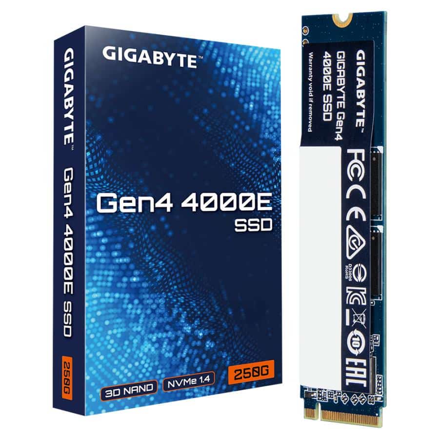 GIGABYTE Gen4 4000E 250 GB M.2 PCI Express 4.0 NVMe 3D NAND - Afbeelding 6