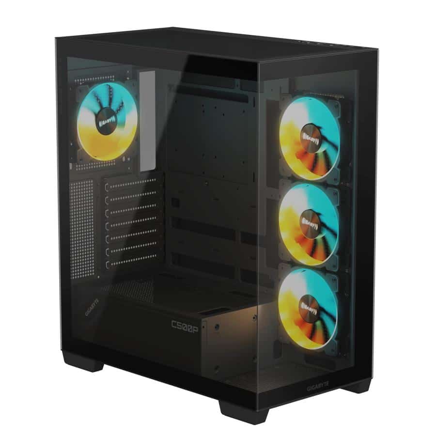 GIGABYTE C102 GLASS Midi Tower Wit - Afbeelding 6