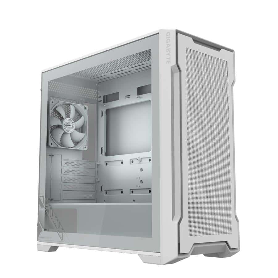 GIGABYTE C102 GLASS Midi Tower Wit - Afbeelding 2