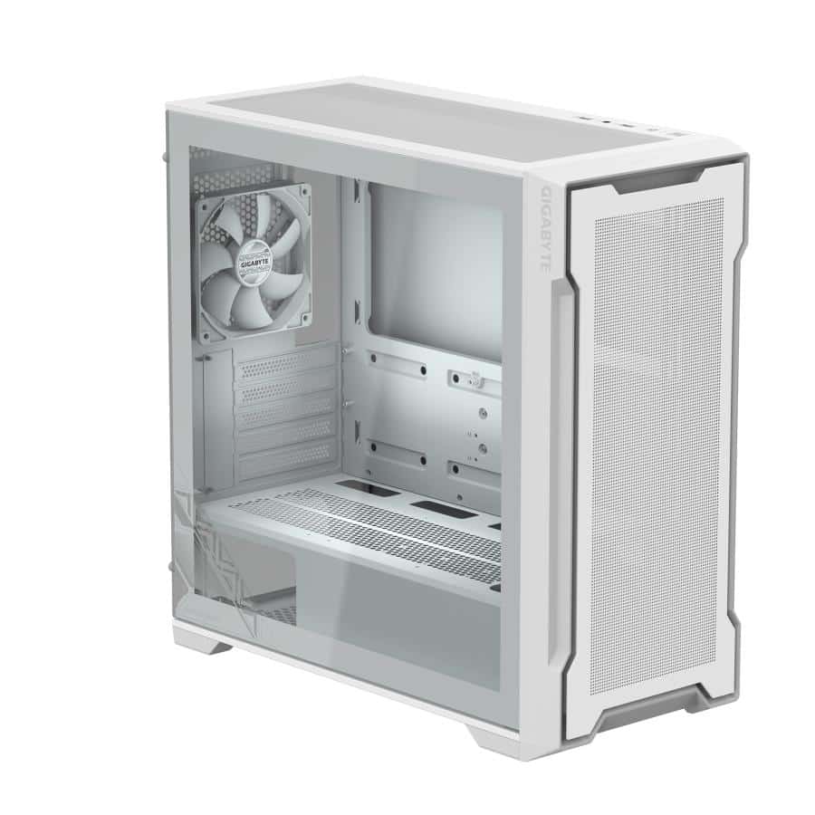 GIGABYTE C102 GLASS Midi Tower Wit - Afbeelding 3