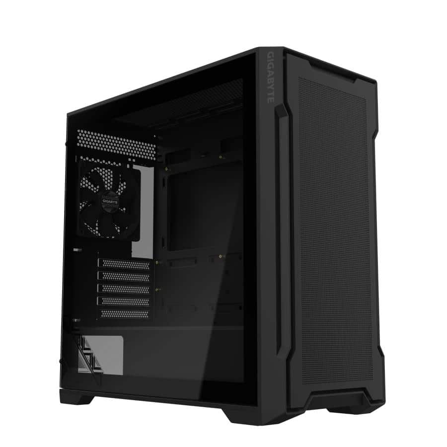 GIGABYTE C102 GLASS Midi Tower Zwart - Afbeelding 2