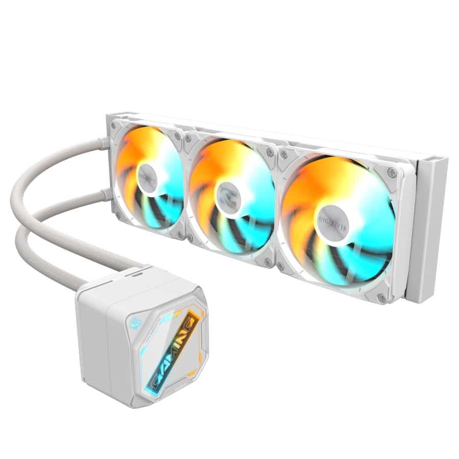 GIGABYTE GAMING 360 ICE Processor Alles-in-één vloeistofkoeler 12 cm Wit - Afbeelding 2