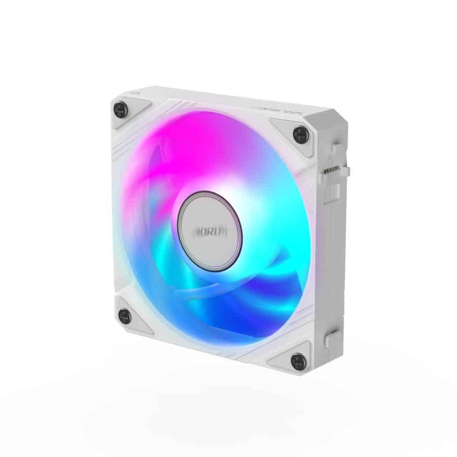 GIGABYTE AORUS EZ CHAIN FAN 120 ICE Moederbord Ventilator 12 cm Wit - Afbeelding 2