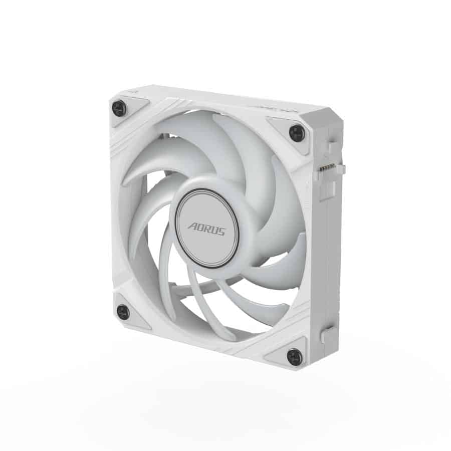 GIGABYTE AORUS EZ CHAIN FAN 120 ICE Moederbord Ventilator 12 cm Wit - Afbeelding 5
