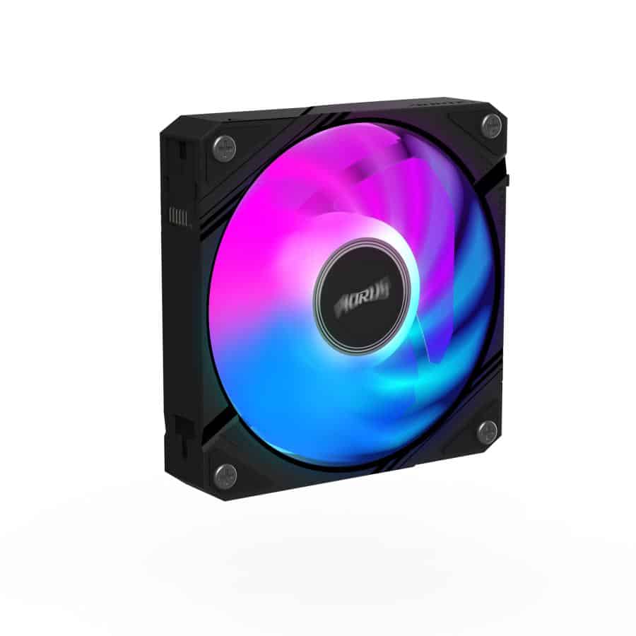 GIGABYTE AORUS EZ CHAIN FAN 120 Moederbord Ventilator 12 cm Zwart - Afbeelding 4