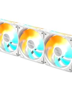 GIGABYTE GP-GBT EZFAN1203 ICE koelsysteem voor computers Computer behuizing Ventilator 12 cm Wit - Afbeelding 2