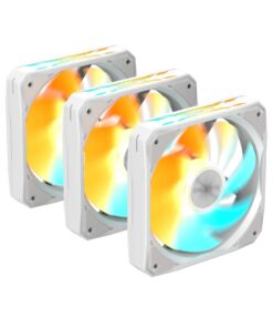 GIGABYTE GP-GBT EZFAN1203 ICE koelsysteem voor computers Computer behuizing Ventilator 12 cm Wit - Afbeelding 5
