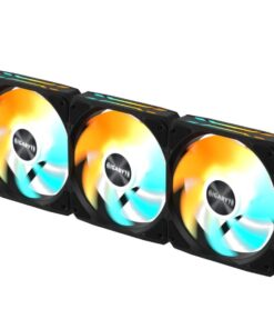 Gigabyte GP-GBT EZFAN1203 GIGABYTE EZ CHAIN FAN 120 3-Pack Black, 120mm ARGB, 500~2200 RPM