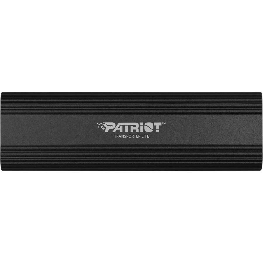Patriot PTPL1TBPECB Transporter Lite External SSD, 1 TB, USB Type-C, 1000 MB/s, Black