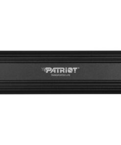 Patriot PTPL512GPECB Transporter Lite External SSD, 512 GB, USB Type-C, 1000 MB/s, Black