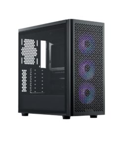 Cooler Master E502-KGNN-S00 Midi-Tower, ATX, WIndow, 3x 120MM ARGB, USB Type-C, Black