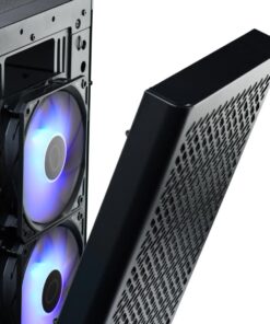 Cooler Master E502-KGNN-S00 Midi-Tower, ATX, WIndow, 3x 120MM ARGB, USB Type-C, Black Behuizing - Afbeelding 2