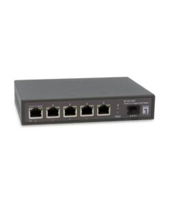 LevelOne GEP-0625 netwerk-switch Unmanaged 2.5G Ethernet (100/1000/2500) Power over Ethernet (PoE) Zwart - Afbeelding 2
