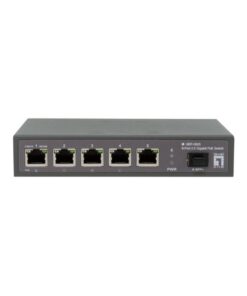 LevelOne GEP-0625 netwerk-switch Unmanaged 2.5G Ethernet (100/1000/2500) Power over Ethernet (PoE) Zwart - Afbeelding 3