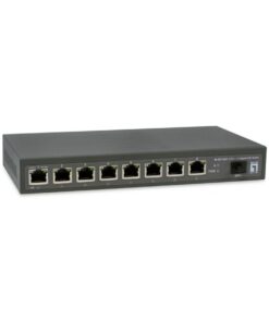 LevelOne GEP-0925 netwerk-switch Unmanaged 2.5G Ethernet (100/1000/2500) Power over Ethernet (PoE) Zwart - Afbeelding 2