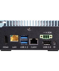Shuttle Edge PC System SPCEL02WA , Intel Celeron J6412, Windows 11 IoT, 8GB RAM, 120GB M.2 SATA, 1x HDMI, 2x 2.5G LAN, 1x COM, DIO, 12-24V, ventilatorloos, 24/7 permanent gebruik, incl. incl. VESA & DIN-RAIL mount - Afbeelding 5