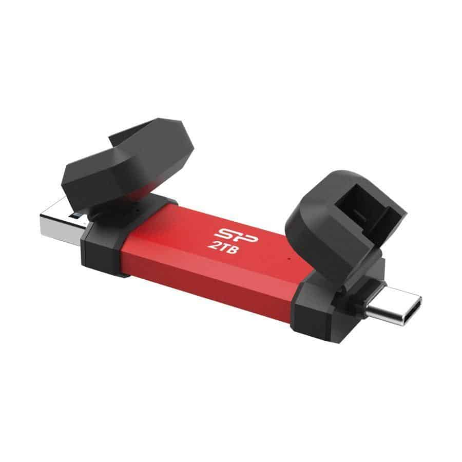 Silicon Power SP001TBUC3S72VPR DS72 Ultra fast pendrive, 1 TB, USB 3.2 Gen 2, 10 Gbps, 1050 MB/s - Afbeelding 2