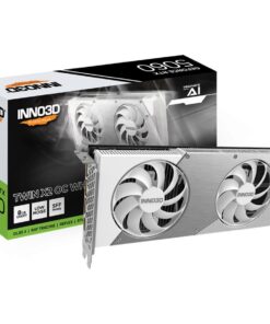 INNO3D N50602-08D7X-195070W INNO3D GEFORCE RTX 5060 8GB TWIN X2 OC WHITE, 8 GB, GDDR7, 128-bit