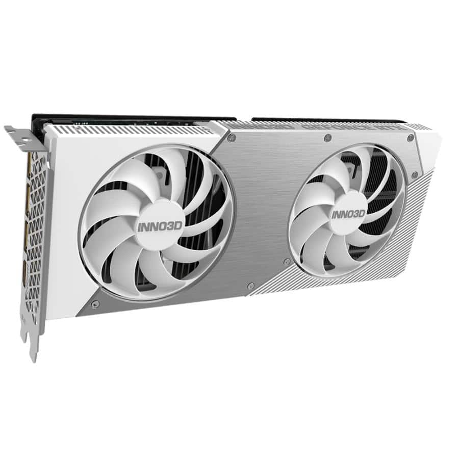 INNO3D N50602-08D7X-195070W INNO3D GEFORCE RTX 5060 8GB TWIN X2 OC WHITE, 8 GB, GDDR7, 128-bit - Afbeelding 2