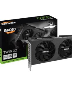 INNO3D N50602-08D7-195071N INNO3D GEFORCE RTX 5060 8GB TWIN X2, 8 GB, GDDR7, 128-bit, 550 W