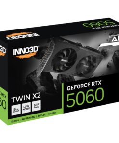 INNO3D N50602-08D7-195071N INNO3D GEFORCE RTX 5060 8GB TWIN X2, 8 GB, GDDR7, 128-bit, 550 W - Afbeelding 3