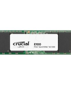Crucial CT480E100SSD8 E100 SSD, 480 GB, M.2 NVME, PCIe Gen 4, 4700Mbs