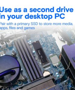 Crucial CT500P310SSD8 P310 SSD, 500 GB, M.2 NVMe, PCIe Gen4, 3D NAND, 6600/ 3500 MB/s - Afbeelding 4