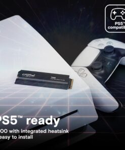 Crucial CT4000T500SSD5 T500 SSD, 4 TB, M.2, PCIe Gen4, NVMe, 3D NAND, 7000/ 6900 MB/s, Heatsink - Afbeelding 3