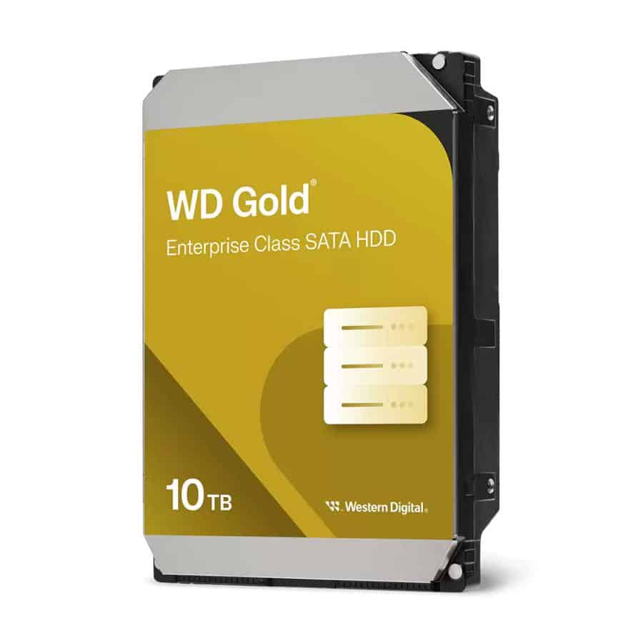 Western Digital WD103KRYZ WD Gold HDD,10 TB, 3.5", SATA3 6GB/s, 7200 RPM, 267 MB/s, 512MB