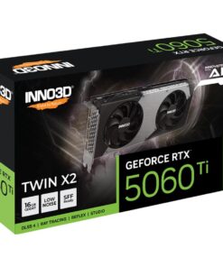INNO3D N506T2-16D7-191073N GeForce RTX 5060 Ti Twin X2 16GB, 16 GB, GDDR7, 128-bit, 448 GB/s, PCIe5 - Afbeelding 3