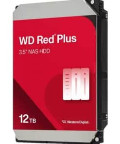Western Digital WD120EFGX Red Plus internal hard drive 12 TB, 3.5", SATA3, 7200 RPM, 512 MB