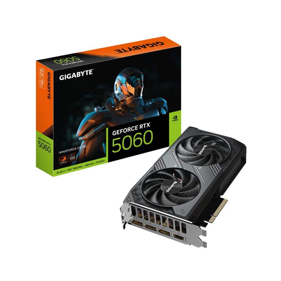 GIGABYTE GeForce RTX 5060 WINDFORCE OC 8G NVIDIA 8 GB GDDR7 - Afbeelding 2