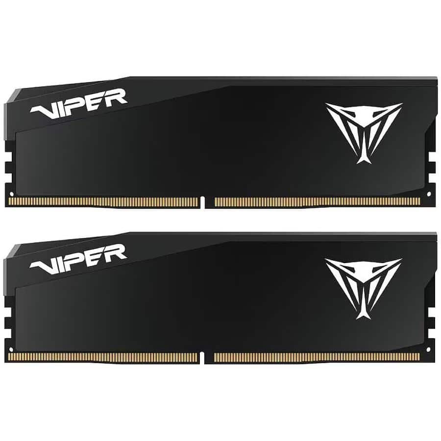 Patriot VEU548G6432K VIPER Elite 5 Ultra DIMM KIT, 48GB (2x24GB) DDR5, 6400 Mhz, CL32, Black