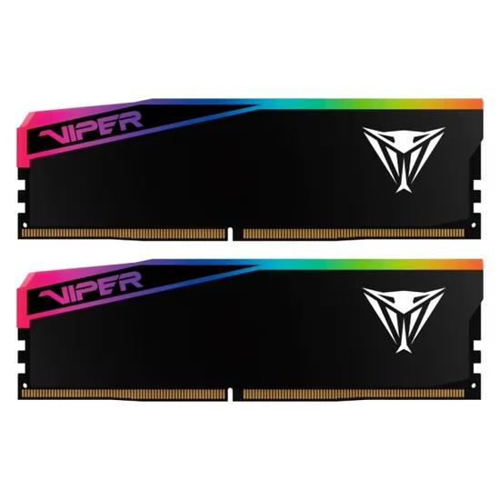 Patriot VEUR548G6432K Viper Elite 5 RGB Ultra Dual Kit, DDR5, 48GB (2 x 24GB) 6400 Mhz, CL32
