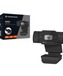 Conceptronic AMDIS04B webcam 1920 x 1080 Pixels USB 2.0 Zwart - Afbeelding 2