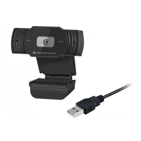 Conceptronic AMDIS04B webcam 1920 x 1080 Pixels USB 2.0 Zwart - Afbeelding 3