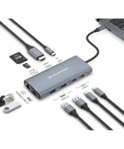 Conceptronic DONN06G Bedraad USB 3.2 Gen 1 (3.1 Gen 1) Type-C Grijs - Afbeelding 6