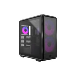 Cooler Master MF500M-KHNN-S01 Masterframe 600 Mesh Black, Window, 2x 200mm ARGB, 1x 120mm ARGB,