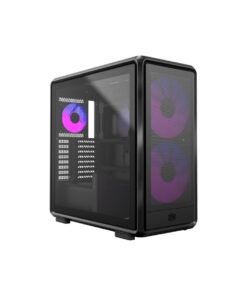 Cooler Master MF500M-KHNN-S01 Masterframe 600 Mesh Black, Window, 2x 200mm ARGB, 1x 120mm ARGB,