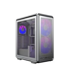 Cooler Master MF500M-SHNN-S01 MasterFrame 500 Mesh Silver, Window, 2x 200mm ARGB, 1x 120mm ARGB