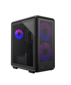 Cooler Master MF500M-KHNN-S00 Masterframe 500 Mesh Black, Window, 2x 200mm (Non-ARGB) 1x 120mm