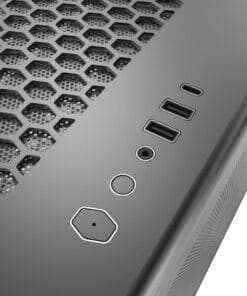 Cooler Master E600-KGNN-S01 Elite 600 Black, Tempered Glass, Panoramic Panel, Full curved, 4x ARGB Behuizing - Afbeelding 2