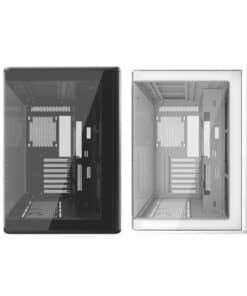 Cooler Master E600-KGNN-S01 Elite 600 Black, Tempered Glass, Panoramic Panel, Full curved, 4x ARGB Behuizing - Afbeelding 4
