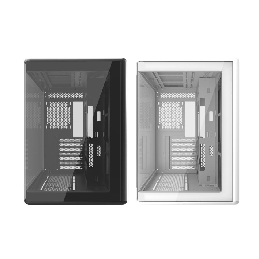Cooler Master E600-KGNN-S01 Elite 600 Black, Tempered Glass, Panoramic Panel, Full curved, 4x ARGB - Afbeelding 4