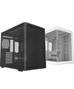 Cooler Master E600-WGNN-S01 Elite 600 White, Tempered Glass, Panoramic Panel, Full curved, 4x ARGB Behuizing - Afbeelding 3